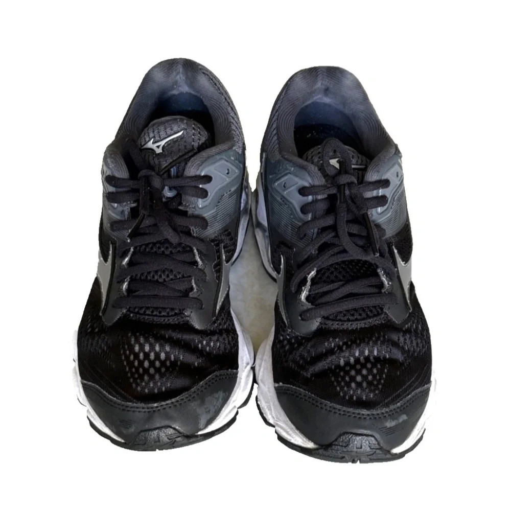 Mizuno Women's Wave‎ Inspire 15 Black Athletic Running Sneakers Shoes Size 7.5